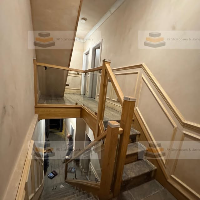 Modern staircase collage from Facebook